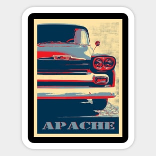 1958 chevrolet apache - pickup Sticker